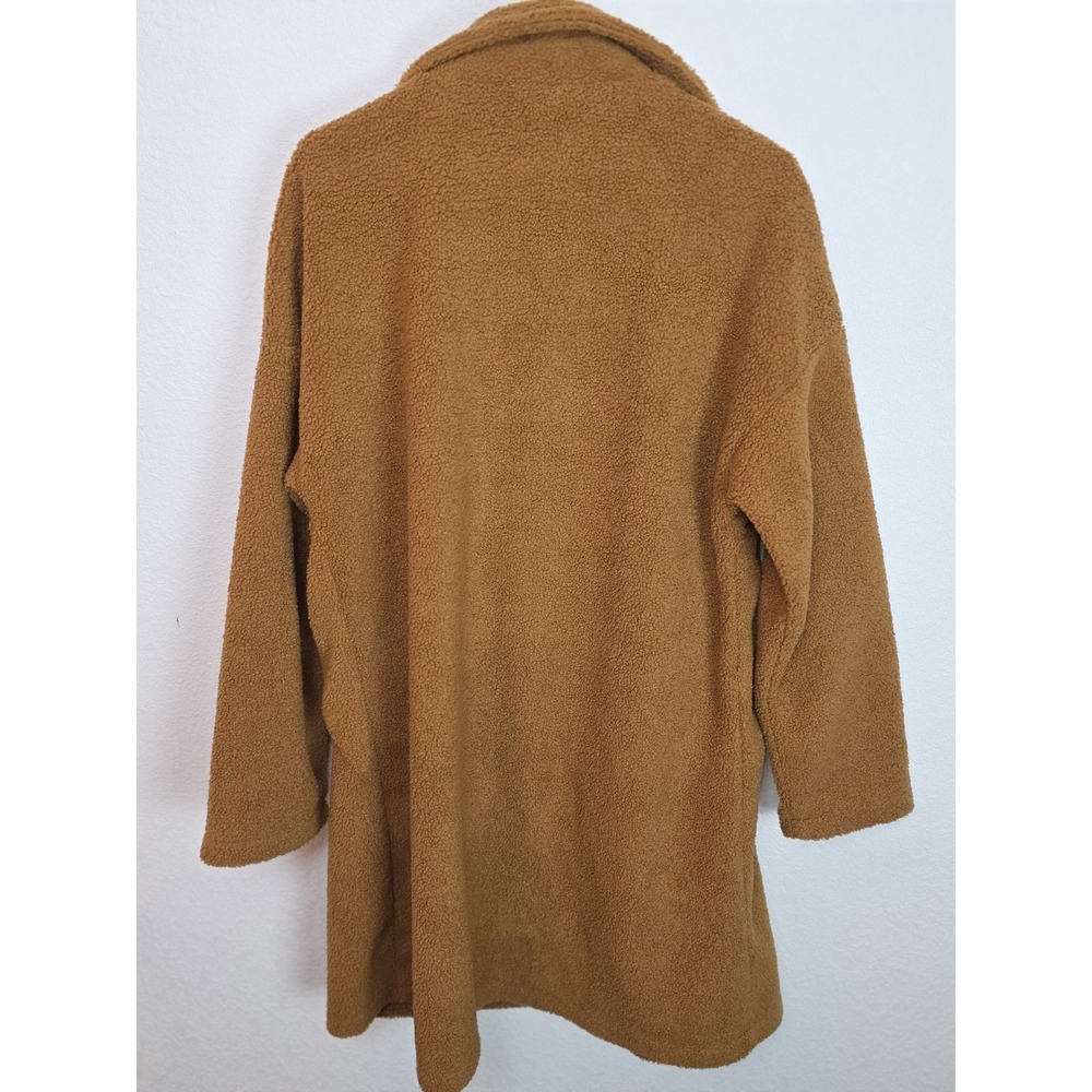 BTFBM Women's Winter Faux Fur Coats Long Sleeve Fuzzy Fleece Outerwear XL - Picture 7 of 7